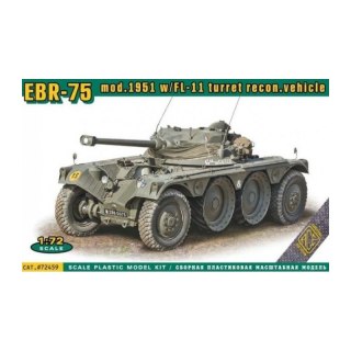 Ace 72459 EBR-75 mod.1951 w/FL-11 turret recon.vehicule