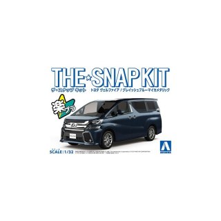 Aoshima 05633 1/32 SNAP KIT#04-D Toyota Vellfire (Grayish Blue Mica Mettalic)