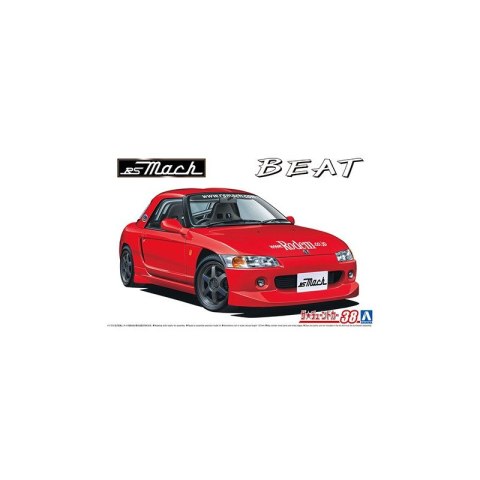 Aoshima 06235 1/24 TC#38 RS Mach PP1 Beat '91 (Honda)