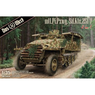 Das Werk DW35030 mtl.Pi.Pzwg. Sd.Kfz.251/7 2 in 1