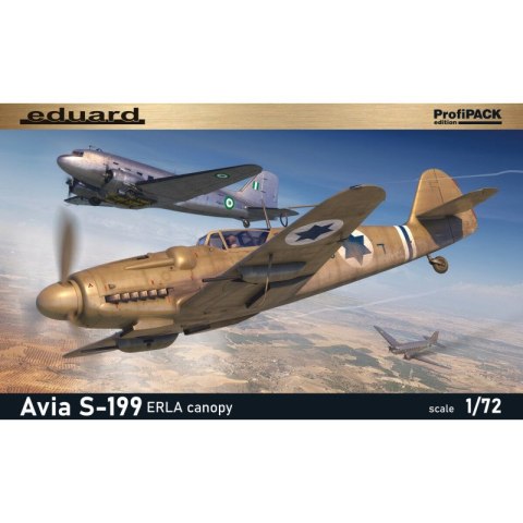 Eduard 70152 Avia S-199 Erla canopy Profipack edition