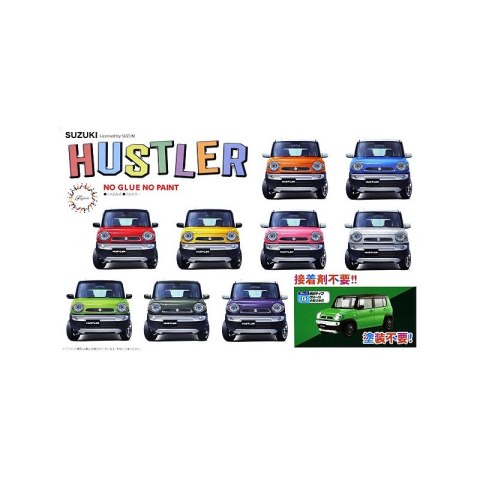 Fujimi 066226 1/24 C-NX-11 EX-3 Suzuki Hustler G (Positive Green Metallic)