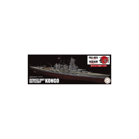 Fujimi 451619 1/700 KG-6 Japanese Navy Battleship Kongo Full Hull