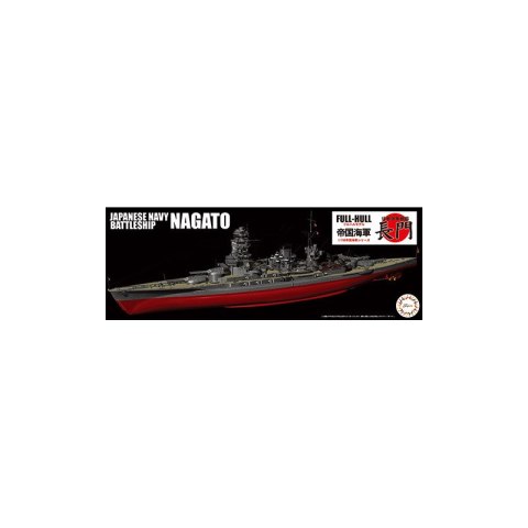 Fujimi 451626 1/700 KG-8 Japanese Navy Battleship Nagato Full Hull