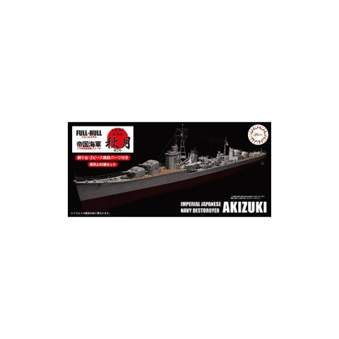 Fujimi 451640 1/700 KG-9 Imperial Japanese Navy Destroyer Akizuki Full Hull