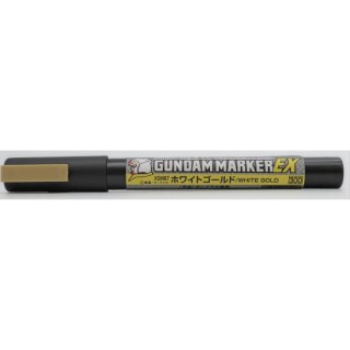 XGM07 Gundam Marker EX White Gold