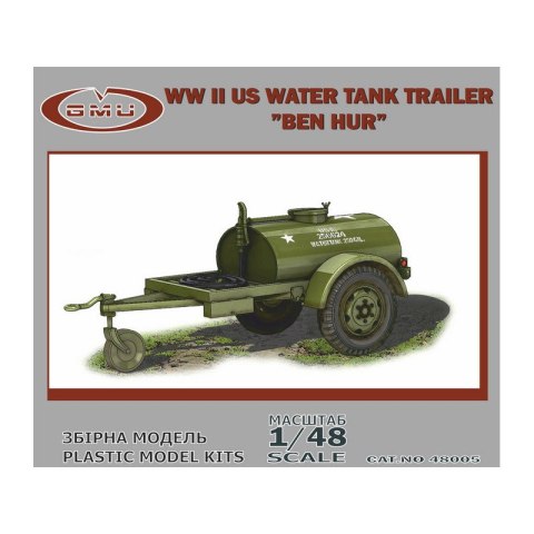 GMU 48005 WWII US Water Tank Trailer "Ben Hur"