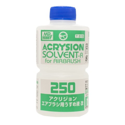 Gunze T-315 Acrysion Solvent-R for Airbrush 250ml