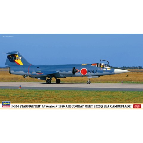 Hasegawa 07508 F-104 Starfighter (J Version) '1980 Air Combat Meet 202SQ Sea Camouflage'