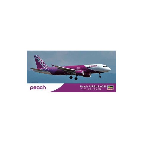 Hasegawa 10741 1/200 Peach Aviation A320