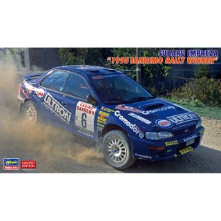 Hasegawa 20574 Subaru Impreza "1995 Sanremo Rally Winner"