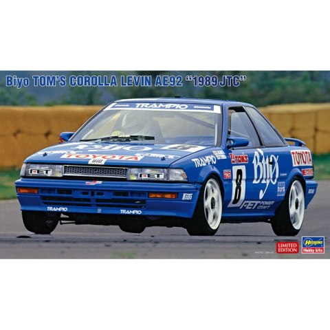 Hasegawa 20579 Biyo Tom's Corolla Levin AE92 "1989 JTC"