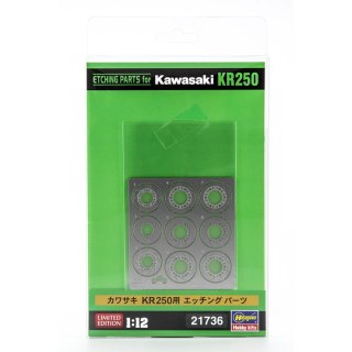 Hasegawa 21736 Etching Parts for Kawasaki KR250 1:12