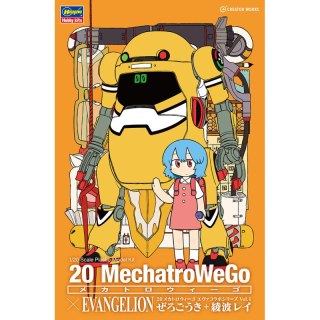 Hasegawa SP472-52272 20 MechatroWeGo x Evangelion EVA-00 + Rei Ayanami