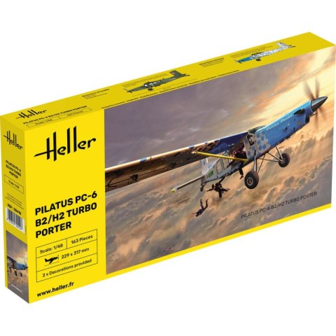 Heller 30410 Pilatus PC-6 B2/H2 Turbo Porter