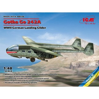 ICM 48226 Gotha Go 242A, WWII German Landing Glider