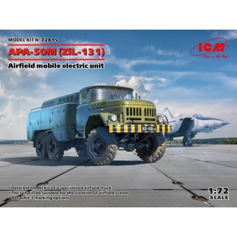 ICM 72815 APA-50M (ZiL-131), Airfield mobile electric unit