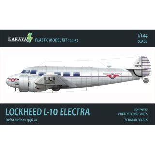 Karaya 144-33 Lockheed L-10 Electra Delta Airlines 1936-42