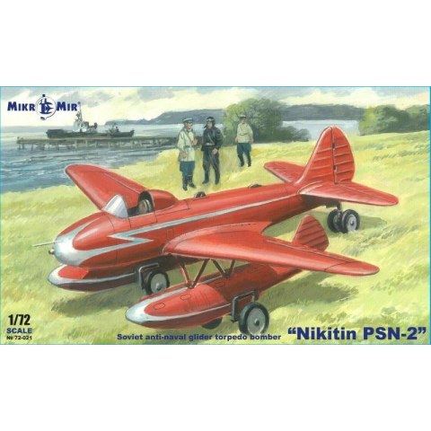 Mikromir 72-021 Soviet Anti-naval Glider Torpedo Bomber "Nikitin PSN-2"