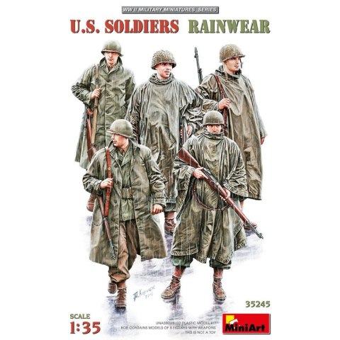 Mini Art 35245 US Soliders rainwear