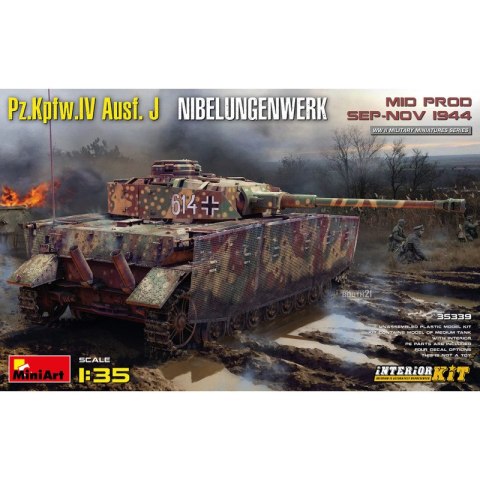 Mini Art 35339 Pz.Kpfw.IV Ausf. J Nibelungenwerk Mid Prod Sep-Nov 1944 Mini Art 35339 Pz.Kpfw.IV Ausf. J Nibelungenwerk Mid Prod Sep-Nov 1944