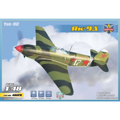 Model Svit 4809 Yak-9D Longe-range fighter