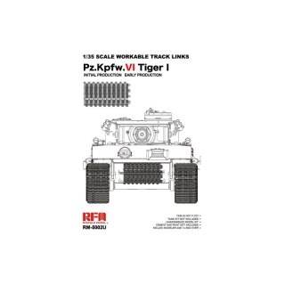 RFM-5002U Workable Track Links for Pz.Kpfw.VI Tiger I Initial Production Early Production
