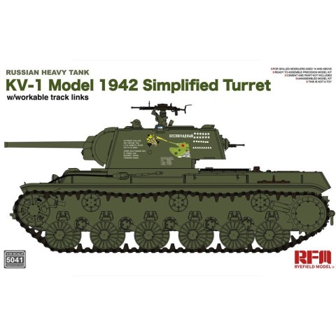 RFM-5041 KV-1 Model 1942 Simplified Turret RFM-5041 KV-1 Model 1942 Simplified Turret