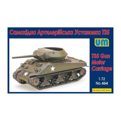 Um 464 T 35 Gun Motor Carriage 1/72