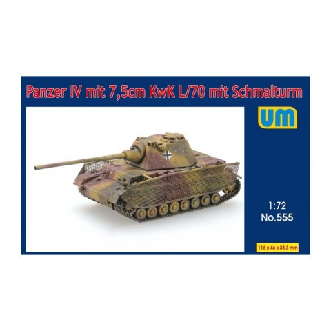 Um 555 Panzer IV mit 7,5cm KwK L/70 mit Schmalturm 1/72