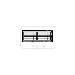 Aber 48 A32 Grills for Soviet Tank JS-2 or TD's ISU-122/152 (Tamiya)