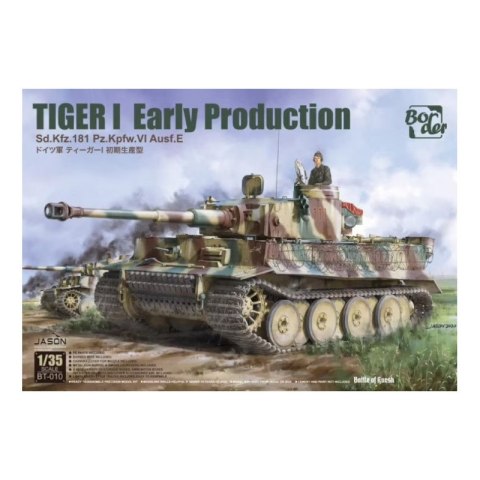 Border Model BT-010 Tiger I Early Production Sd.Kfz.181 Pz.Kpfw.VI Ausf.E