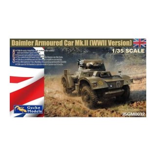 Gecko Models 35GM0012 Daimler Armoured Car Mk.II (WWII Version)