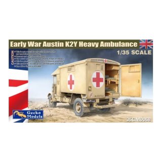 Gecko Models 35GM0068 Early War Austin K2Y Heavy Ambulance