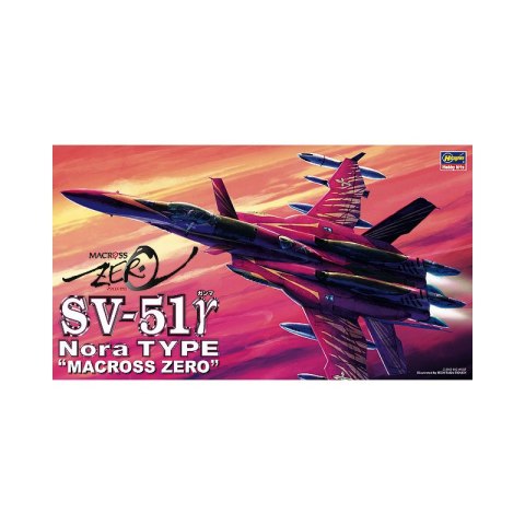 Hasegawa 65716 SV-51 Nora Type Macross Zero