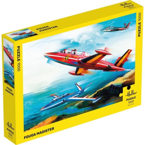 Heller 20510 Puzzle Fouga Magister 1000 Pcs.