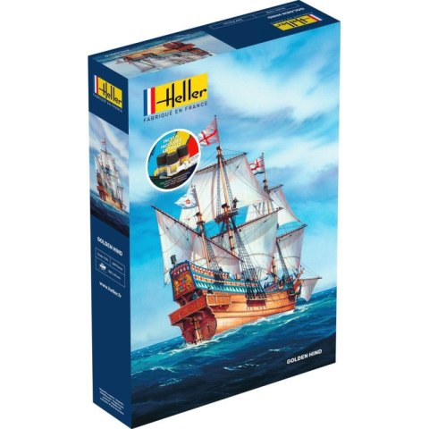 Heller 56829 Starter Set - Golden Hind Heller 56829 Starter Set - Golden Hind