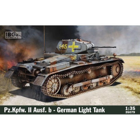 IBG 35079 Pz.Kpfw. II Ausf. b - German Light Tank 1/35 IBG 35079 Pz.Kpfw. II Ausf. b - German Light Tank 1/35