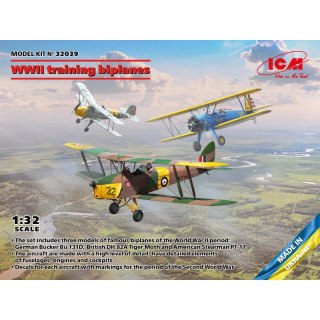 ICM 32039 WWII Training Biplanes