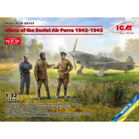 ICM 32117 Pilots of the Soviet Air Force 1943-45