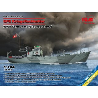ICM S.012 KFK Kriegsfischkutter WWII German Multi-Purpose Boat