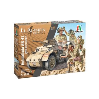 Italeri 6591 Autoblinda AB 41 with Bersaglieri