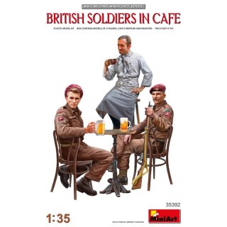 Mini Art 35392 British Soldiers in cafe