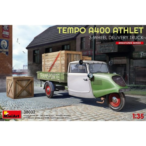 Mini Art 38032 Tempo A400 Athlet 3-Wheel Delivery Truck