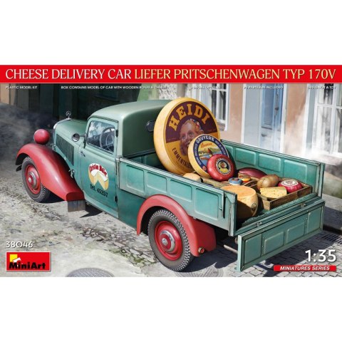 Mini Art 38046 Cheese Delivery Car Liefer Pritschenwagen Typ 170V