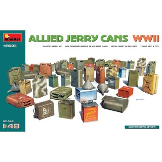 Mini Art 49003 Allied Jerry Cans WWII