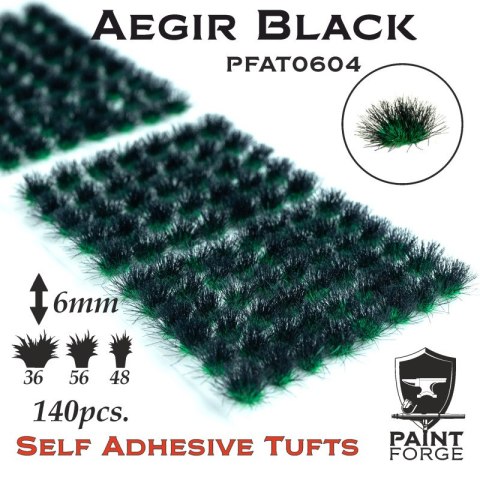 Paint Forge PFAT0604 Aegir Black Alien Tufts 6 mm