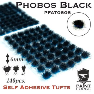 Paint Forge PFAT0606 Phobos Black Alien Tufts 6 mm