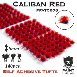 Paint Forge PFAT0608 Caliban Red Alien Tufts 6 mm