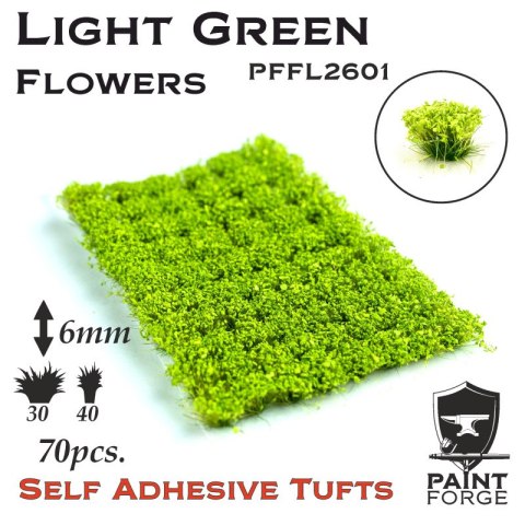 Paint Forge PFFL2601 Light Green Flowers 6 mm Paint Forge PFFL2601 Light Green Flowers 6 mm
